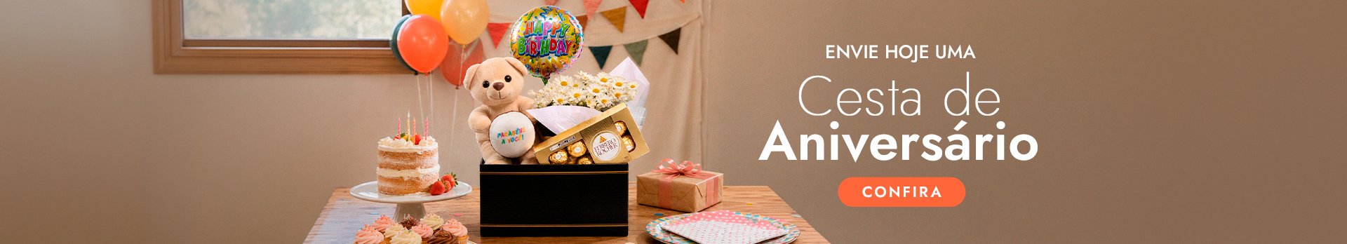 Cestas de Aniversário - Super