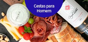 Banner cestas para homem