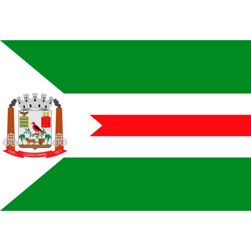 Bandeira da Cidade de Ceara mirim-RN
