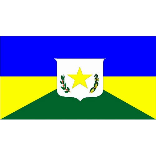 Foto da bandeira da cidade de Jaru-RO