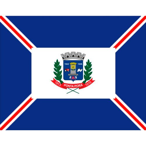 Bandeira da Cidade de Ponta Pora-MS