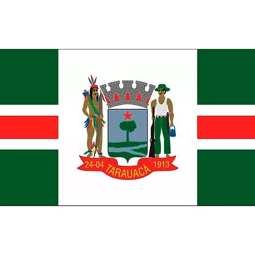 Foto da bandeira de Tarauacá-AC