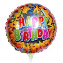 Balão Redondo Happy Birthday