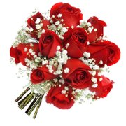 Mini Buquê Inspiração Vermelho 12 Rosas