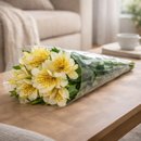 Buquê de Astromélias Brancas com 10 unidades