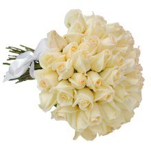 Buquê de 42 Rosas Brancas