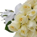 Buquê de 36 Rosas Brancas