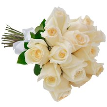 Buquê de 18 Rosas Brancas