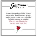 Lírio Amarelo Plantado e Caixa de Chocolate