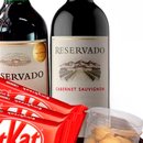 Kit de Chocolates e Vinho Delícia