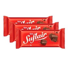 Chocolate Suflair Nestlé 3 Unidades 130g