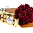 Buquê de Pinóquio Marsala e Ferrero Rocher