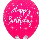 Balão Happy Birthday Marsala e Chandon Baby