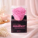 Rosa Encantada Pink Para Uma Mulher Encantadora