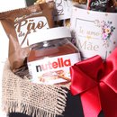 Kit de Chocolates com Caneca Te Amo Mãe e Flor Seca