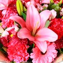 Buquê Mix de Flores Pink Vintage