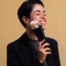 Cone Preto de Rosa Encantada Cor de Rosa