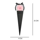 Cone Preto de Rosa Encantada Cor de Rosa