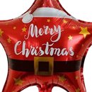 Balão Estrela Marry Christmas 45x45cm