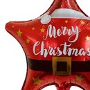 Balão Estrela Marry Christmas 45x45cm