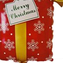 Balão Metalizado Presente Merry Christmas 54x63cm