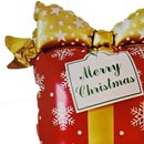 Balão Metalizado Presente Merry Christmas 54x63cm