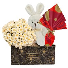 Box de Páscoa com Ovo de Chocolate