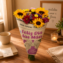 Buquê Mix de Flores Mãe Feliz