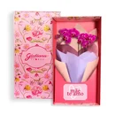Mini Rara Lilás no Box Mãe Te Amo