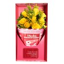 Buquê Maravilha de Rosas Amarelas no Box Dia dos Namorados