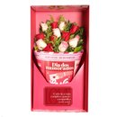 Buquê de 12 Rosas no Box Dia dos Namorados