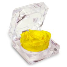 Diamante de Mini Rosa Encantada Amarela