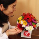 Arranjo de Mix de Flores Te Amo