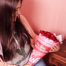 Buquê de 20 Rosas Vermelhas Namorados