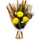Célebre Buquê de Rosas Encantadas Amarelo