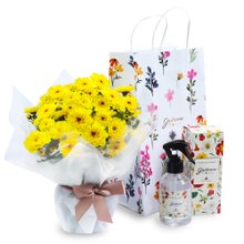 Imagem de Encontro Floral Giuliana Flores e Margaridinha Amarela na Bag Florescer