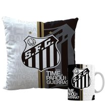 Kit Santos Almofada e Caneca