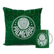 Kit Palmeiras Almofada e Caneca