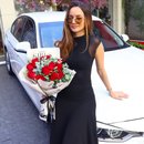 Buquê de Rosas Vermelhas - Amor no Jornal