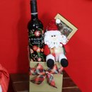 Kit Natal com Bombom Giuliana Flores e Vinho Tinto 99 Rosas