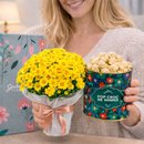 Margaridinhas Amarelas e Pipoca Giuliana Flores na Bag Florescer