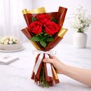 Buquê Trio de Rosas Vermelho