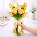 Buquê Trio de Rosas Champanhe