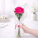 Buquê de Rosa Única Pink