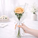 Buquê de Rosa Única Champanhe