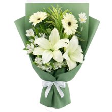 Buquê de Flores Brancas Majestade