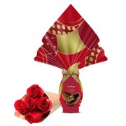 Buquê Partitura de Rosas e Ovo Mil Delicias Kopenhagen