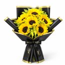 Radiante Buquê de 6 Girassóis