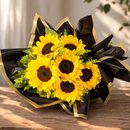 Radiante Buquê de 6 Girassóis