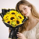 Radiante Buquê de 6 Girassóis